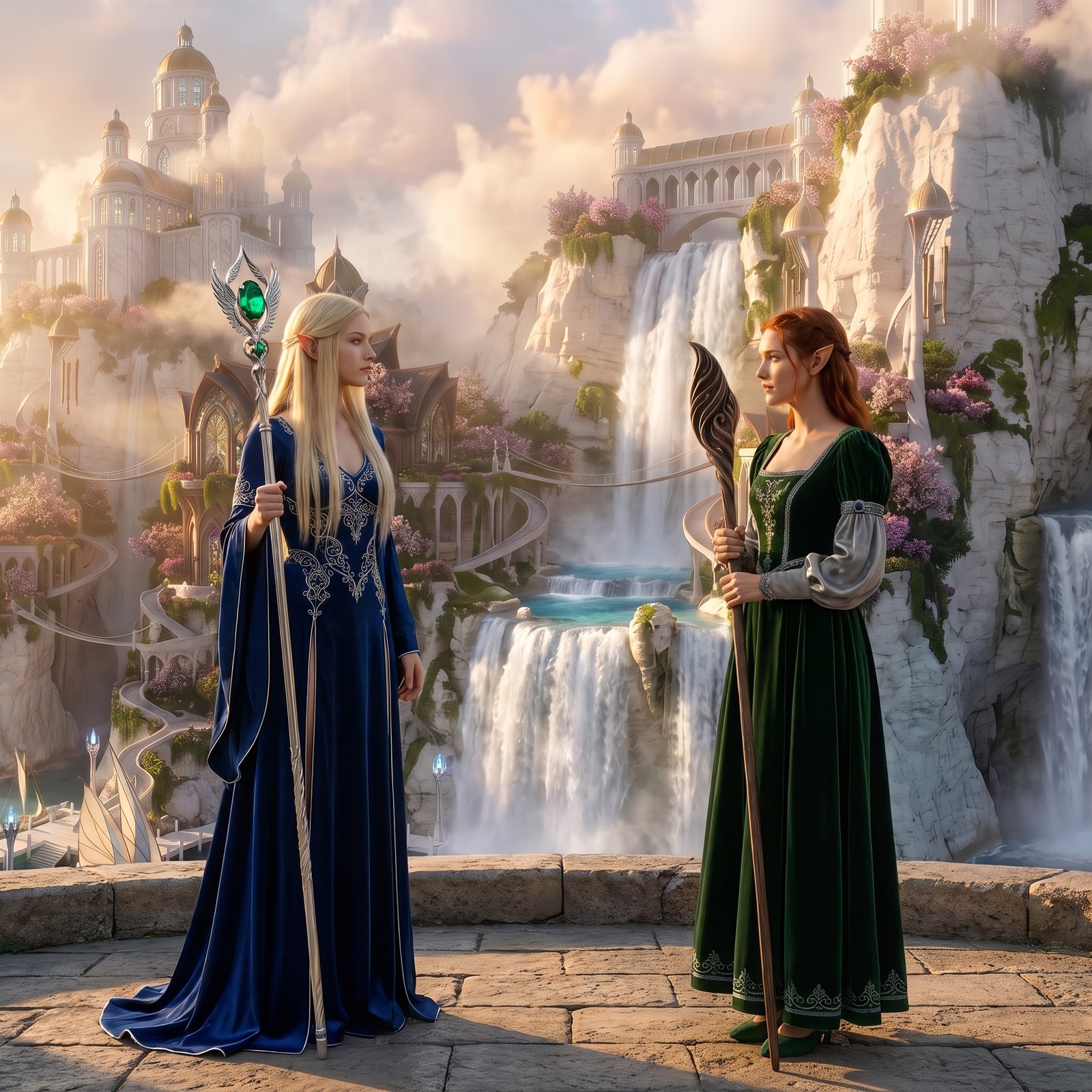 Lírien e Murien em Solasgrian