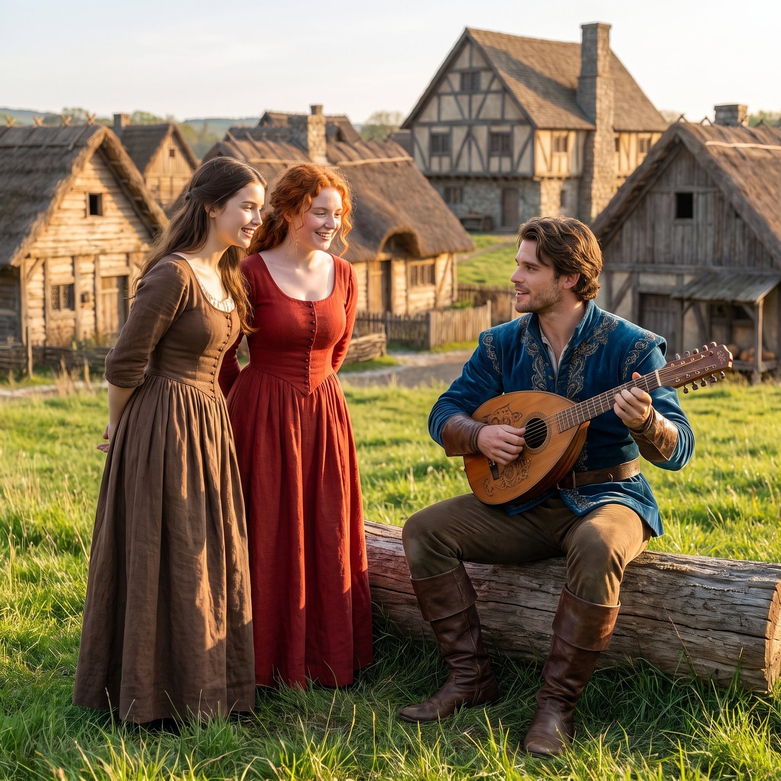 Aneirin, Carys e Mali em Dolwen