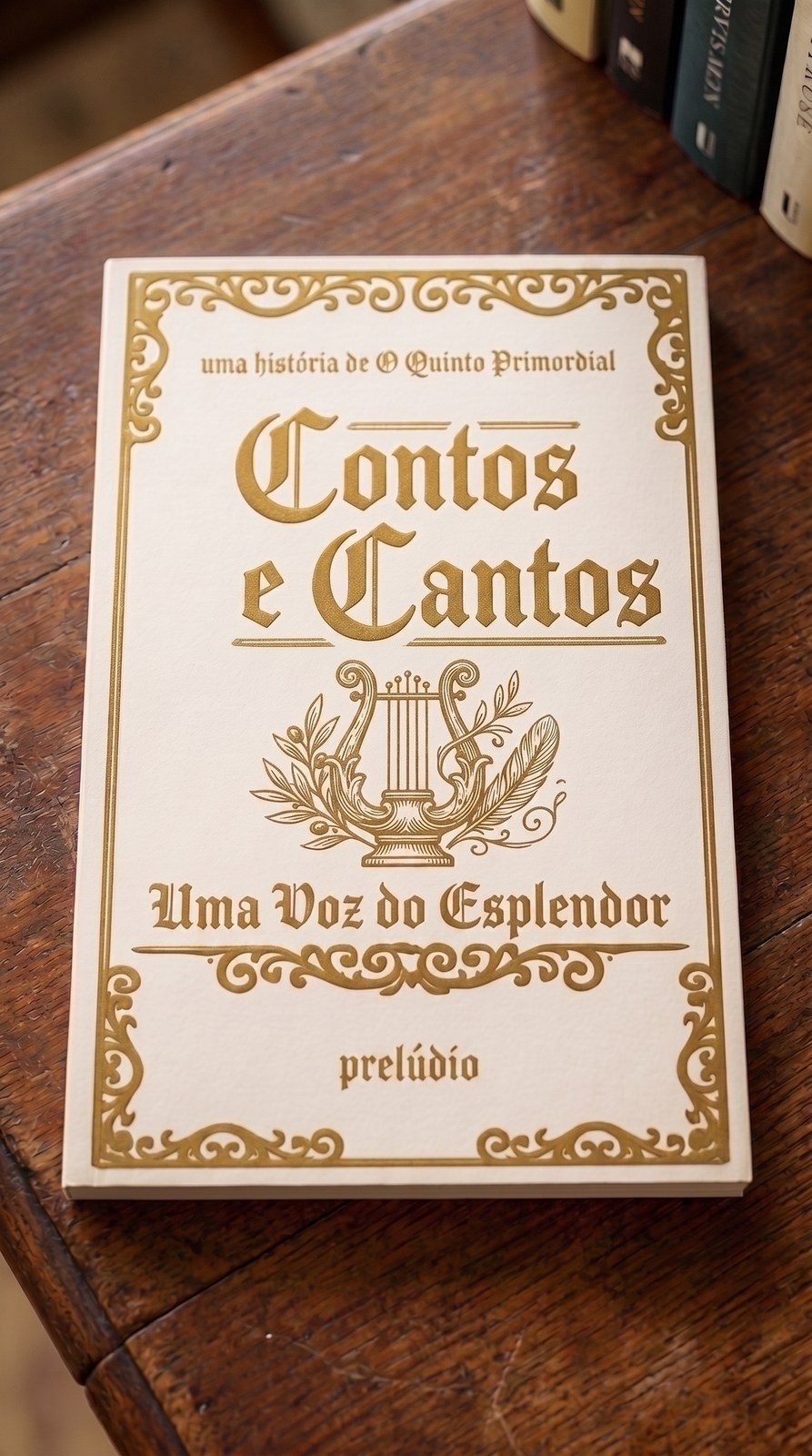 Capa de Contos e Cantos: Uma Voz do Esplendor